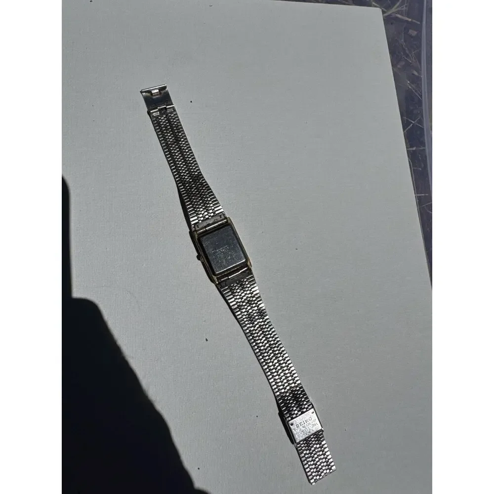 Vintage Seiko 5y91-5030 Galaxy Tank Watch RARE